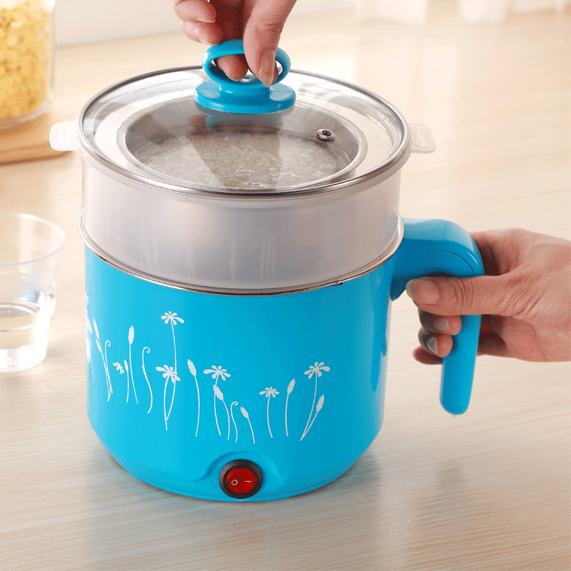 Useful Multifunctional Stainless Steel Electric Cooking Pot 3b8f7696879f77dfc8c74a: 1800 ml