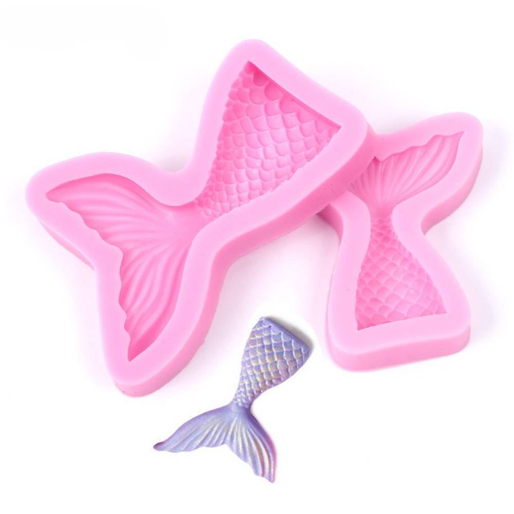 Mermaid Tail Shaped Silicone Mold