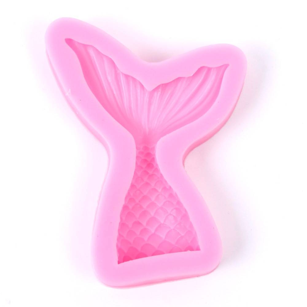 Mermaid Tail Shaped Silicone Mold