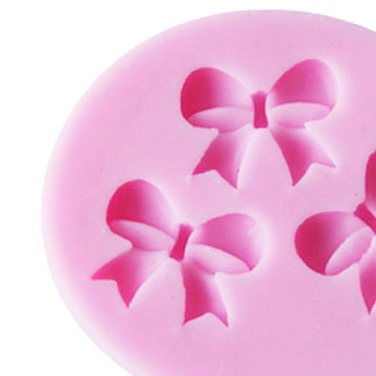 Bow-Knots Shaped Silicone Cake Mold - I Do Bake