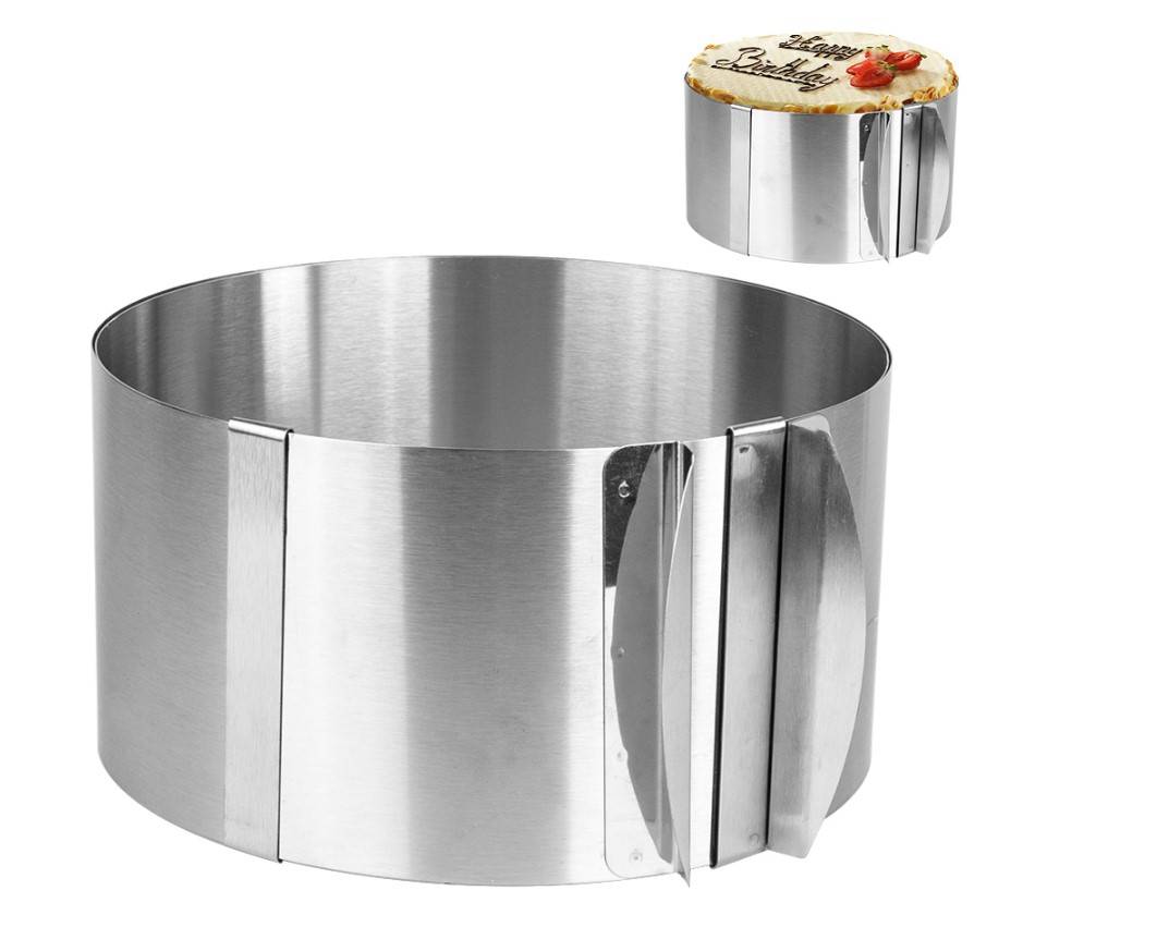 Stainless Steel Adjustable Baking Ring