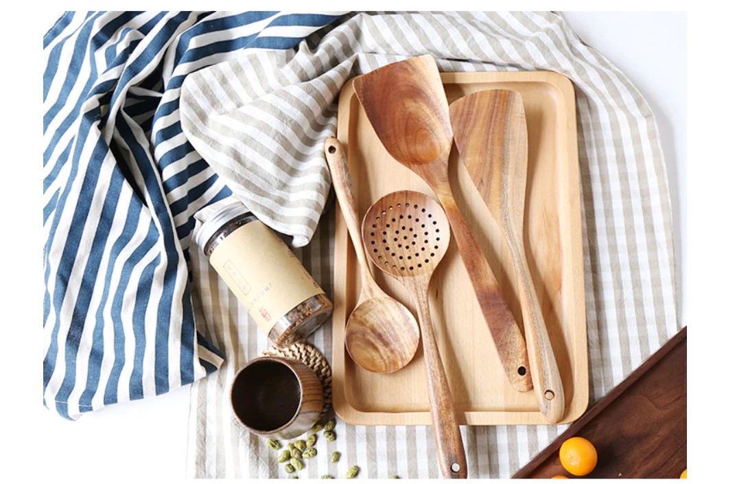 Natural Wood Cooking Spoons