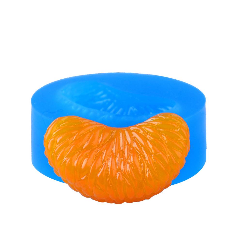 3D Tangerine Shaped Silicone Molds For Cake Decoration