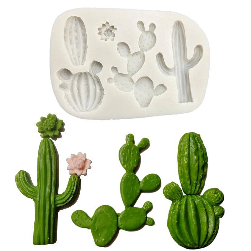 Cactus Silicone Figure Mold