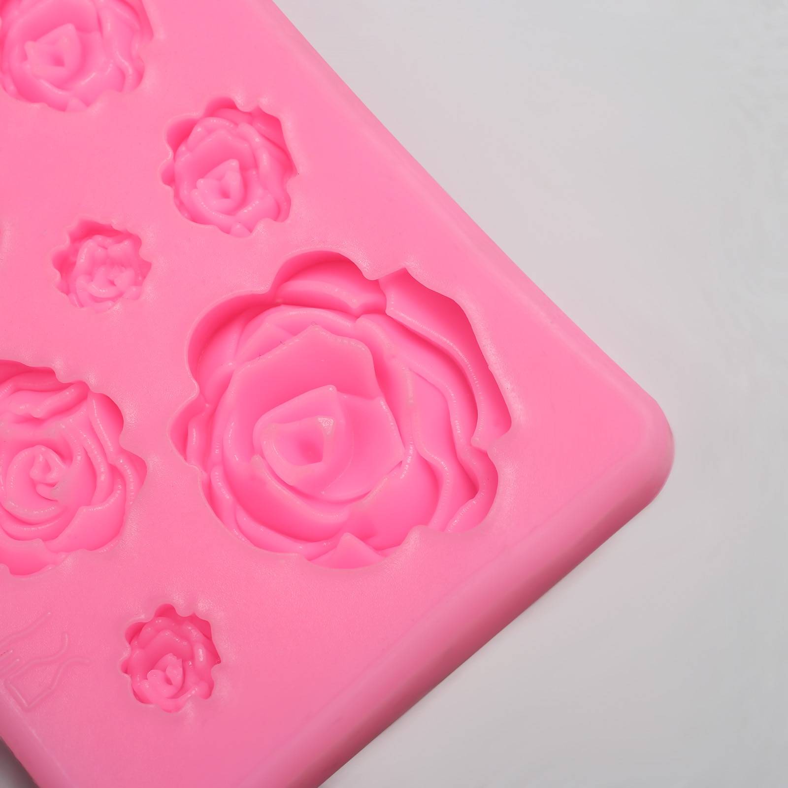 Rose Silicone Mold for Chocolate cb5feb1b7314637725a2e7: Gray|Pink